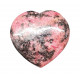 Rhodonite heart