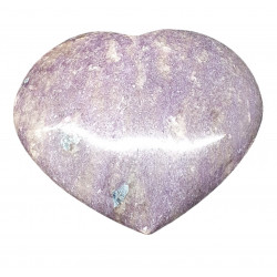 Lepidolite Heart