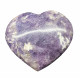 Lepidolite Heart