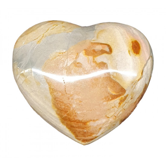 polychrome jasper heart