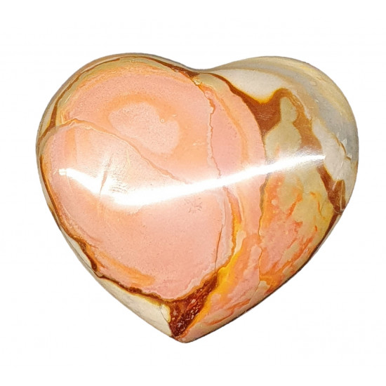 polychrome jasper heart