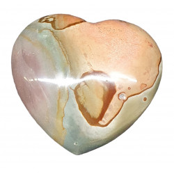 polychrome jasper heart