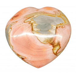 polychrome jasper heart