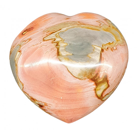 polychrome jasper heart
