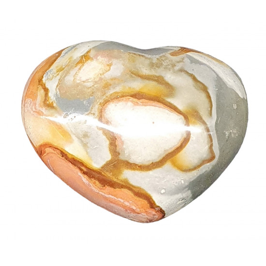 polychrome jasper heart
