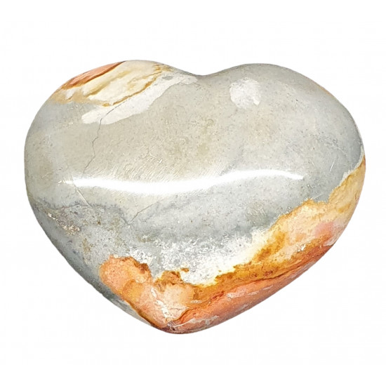 polychrome jasper heart