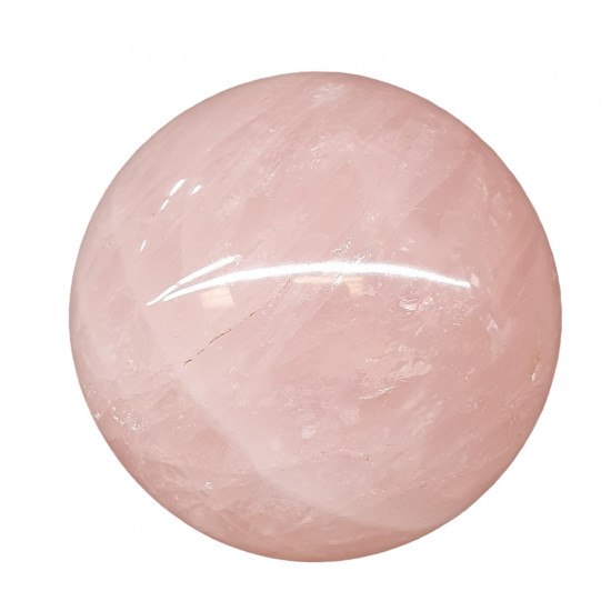 Rose quartz sphere
