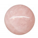 Rose quartz sphere