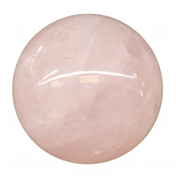 Rose quartz sphere