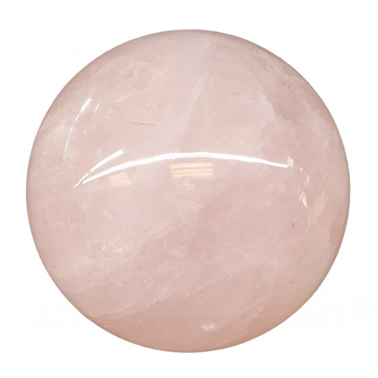 Rose quartz sphere