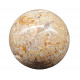 Agatized jasper sphere