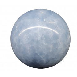 Blue calcite Sphere