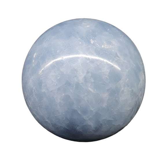 Blue calcite Sphere