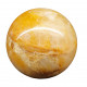 Yellow hematoid quartz sphere