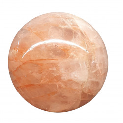 red hematoid quartz sphere