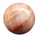 red hematoid quartz sphere