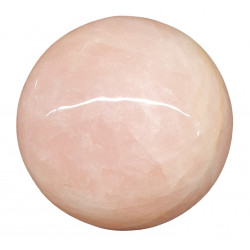 Rose quartz sphere