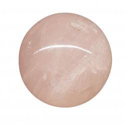Rose quartz sphere