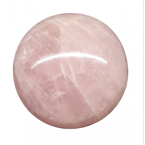Rose quartz sphere