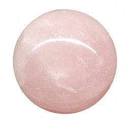 Rose quartz sphere
