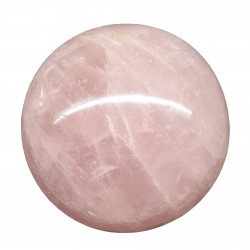 Rose quartz sphere