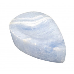 blue calcite ashtray