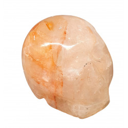 Skull red hematoide quartz