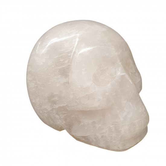 skull rose quartz