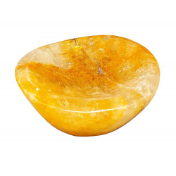 cendrier quartz hematoide jaune