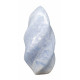 Blue Calcite Flame