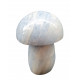 Mushroom blue calcite