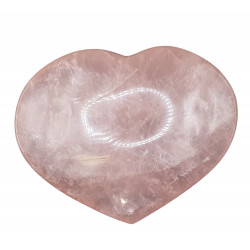 rose quartz heart