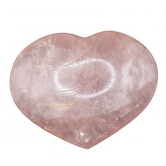 rose quartz heart