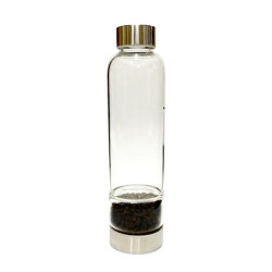 water bottle black obsidian