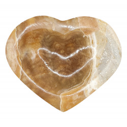 aragonite heart ashtray