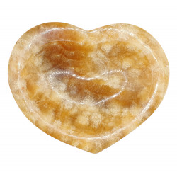 aragonite heart ashtray