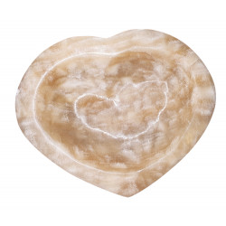 aragonite heart ashtray