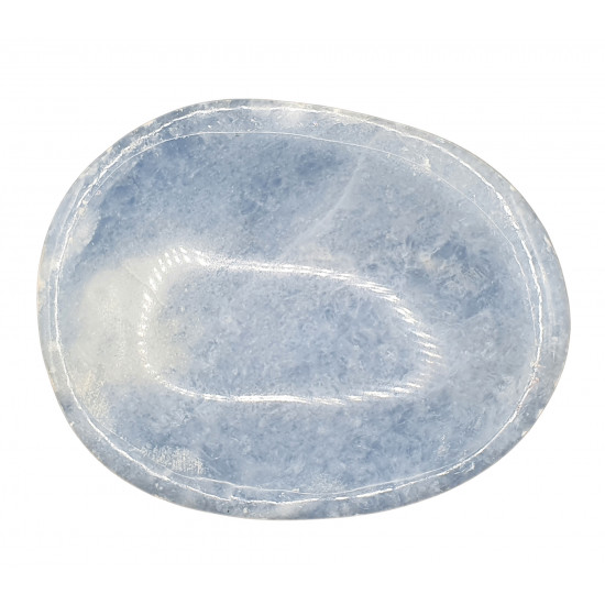 cendrier calcite bleu
