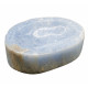 cendrier calcite bleu