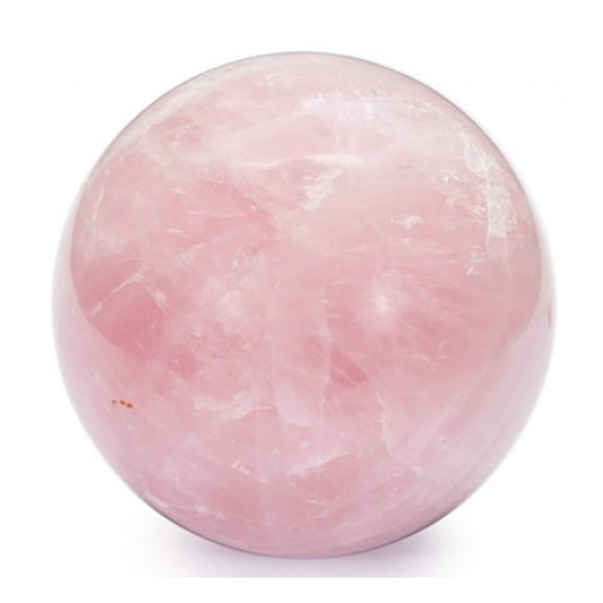 Rose quartz sphere
