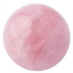 Rose quartz sphere