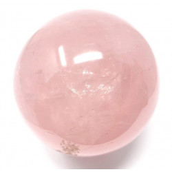 Rose quartz sphere