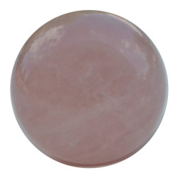 Rose quartz sphere