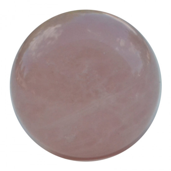 Rose quartz sphere