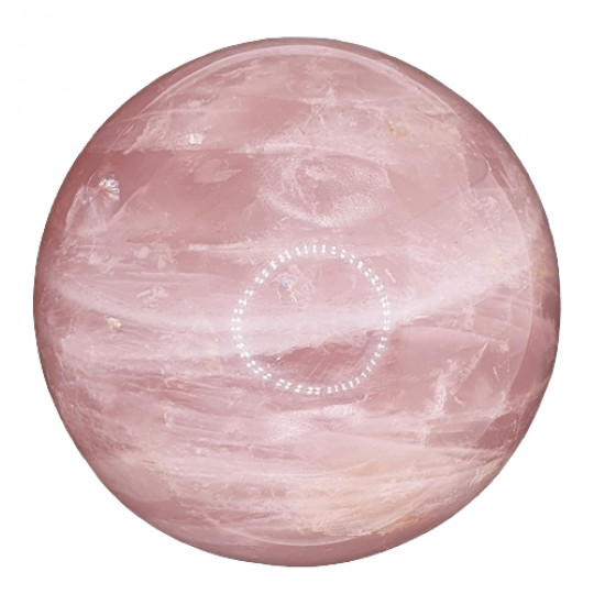 Rose quartz sphere