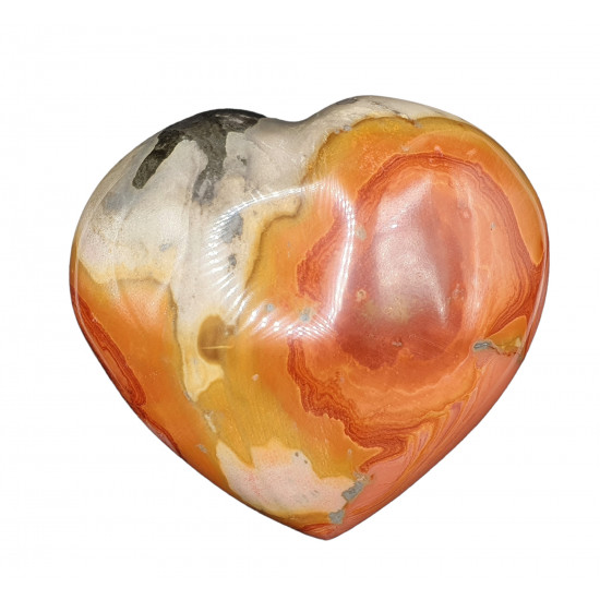 polychrome jasper heart
