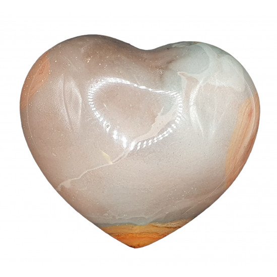 polychrome jasper heart