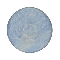 Blue calcite Sphere