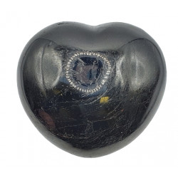 black tourmaline heart
