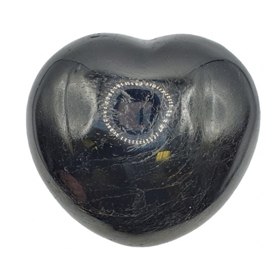 black tourmaline heart